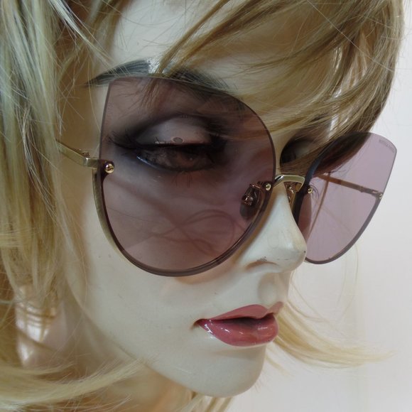 BOTTEGA VENETA Made Italy BV02045 004 New Elegant Sunglasses Purple Colored Lens - Picture 2 of 15